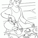 Cinderella wachte