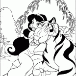 Die Prinzessin und Tiger