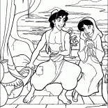 Aladdin und Jasmine