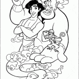 Ginny, Aladdin und Abu