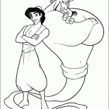 Aladdin und magische Genie