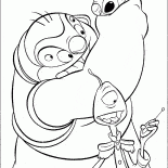 Jamba, Flikli und Stitch