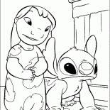 Stich bewacht Lisle