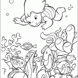 Lilo mit Fisch