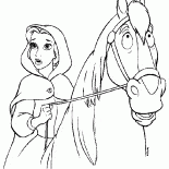 Belle und das Pferd