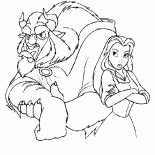 Die Schöne und das verzauberte Prinz