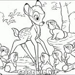 Hasen und Bambi