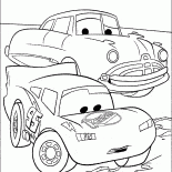 Gespräch zwischen Doc und McQueen