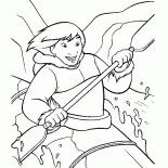 Kenai auf einem Boot