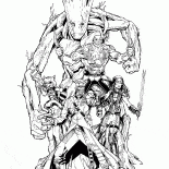 Team Guardians of the Galaxy