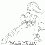 Gamora in der Ausbildung