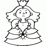 Verärgerte Princess