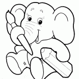Baby elephant