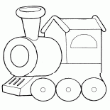 Die Lokomotive aus Kunststoff
