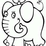 Ein Spielzeug Elefant