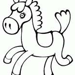 Spielzeug Pony