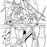 Piraten auf dem Schiff