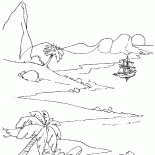 Unbewohnte Insel