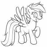 Pony mit Flügeln