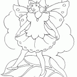 Elf Mädchen tanzen