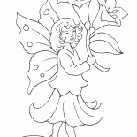 Fee und Lilien