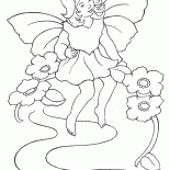 Kleine Fee ruht
