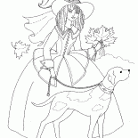 Prinzessin für einen Spaziergang