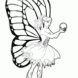 Barbie Mariposa und die Kugel