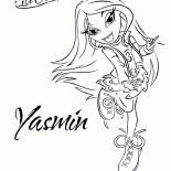 Puppe Yasmin