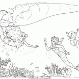 Abenteuer der kleinen Meerjungfrau