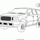 Übergroße Jeep