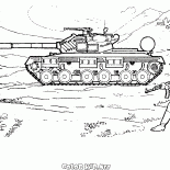 Sowjetischen Panzer auf Manöver
