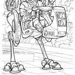 Gehen Polizeiausrüstung