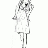 Barbie mit einem Hut