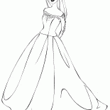 Barbie in einem Hochzeitskleid