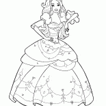 Barbies Ballkleid