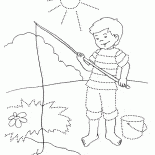 Angeln im Sommer