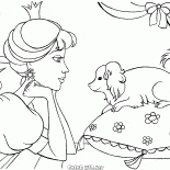 Prinzessin in der Meditation