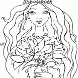 Blumenstrauß für die Prinzessin