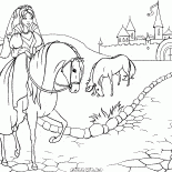 Auf dem Weg zum Schloss