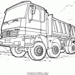 Kipper Mercedes-Benz