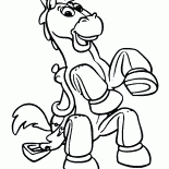 Pferd Bullseye