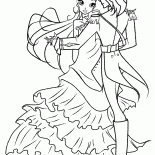 Bloom und Sky auf dem Ball