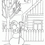 Snowman Schmelzen