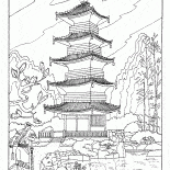 Buddhistischen Pagode