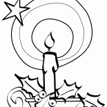 Weihnachtskerze