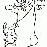 Geschenk-Clown