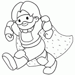 Superheld-Kostüm