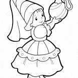 Das Kostüm der jungen Feen