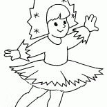 Mädchenballerina